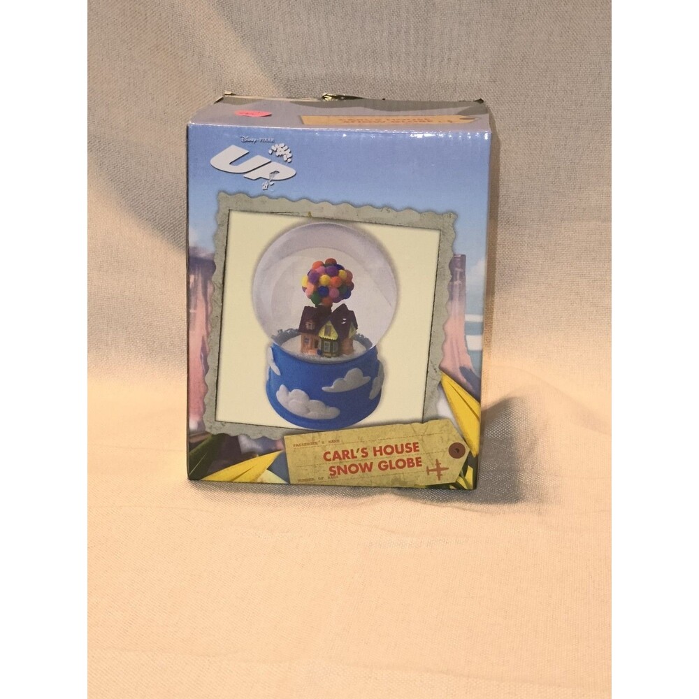 Disney Pixar Up Carl & Ellie's Balloon House Snow Globe Snowglobe No Box
